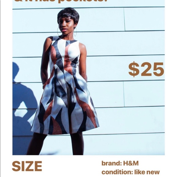 H&M A Line Dress - Picture 2 of 2